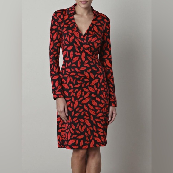 Diane von Furstenberg New Jeanne wrap dress